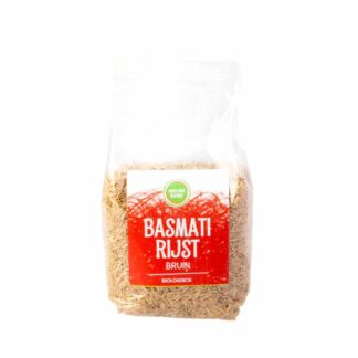Basmatirijst bruin, 500gram. Nieuwe Band