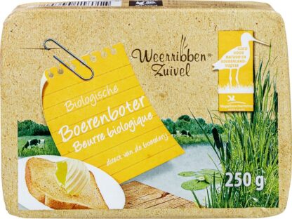 Boter, 250 gram. Weerribben