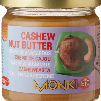 Cashewnotenpasta 330 gram. Monki