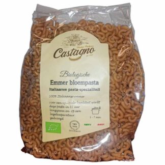 Pasta macaroni spelt/emmer, 500 gram. Castango