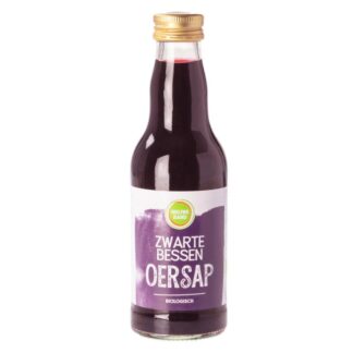 Oersap zwarte bessen. 200ml. Nieuwe Band