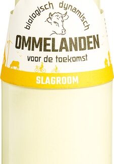 Slagroom in flesje. 250ml. Ommelanden