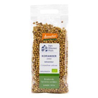 Koriander heel, 30 gram. Het Blauwe Huis