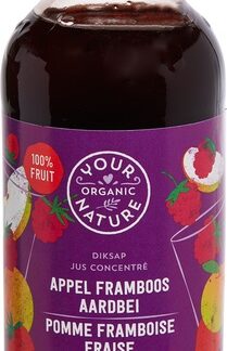 Diksap appel framboos aardbei, 400ml. Your Organic Nature