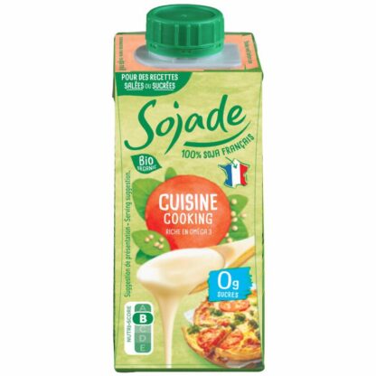 Cuisine soja, 200ml. Sojade