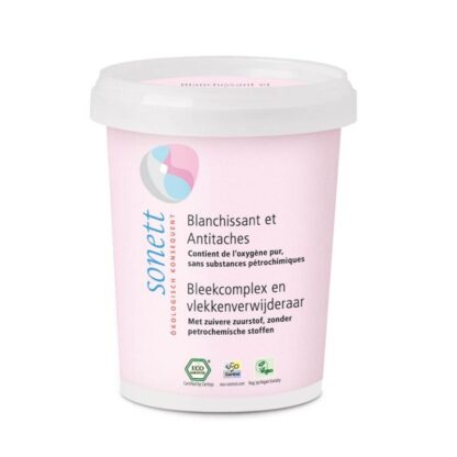 Bleekmiddel, 450 gram. Sonett. Lege pot mag retour