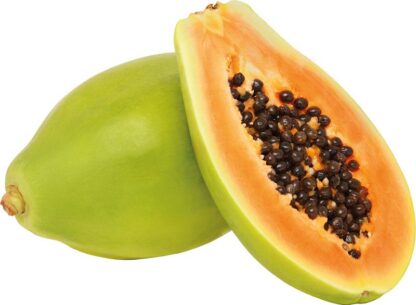Papaya per stuk. Uit Spanje