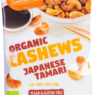 Cashewnoten tamari, 50 gram. Landgarten