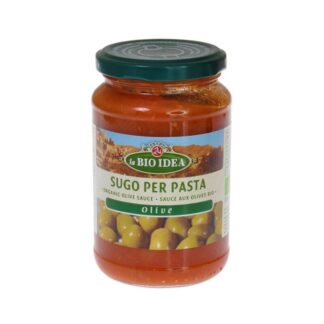 Sugo olive, 340 gram. La Bio Idea