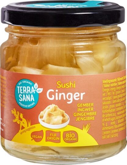 Gember sushi, 190 gram. Terrasana