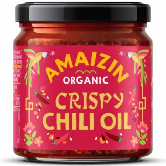 Crispy chili olie, 170 gram. Amaizin