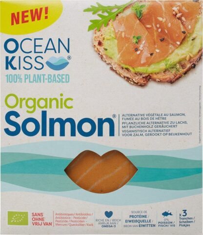 Plantaardige zalm, 75 gram. Ocean Kiss