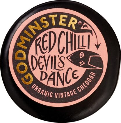 Cheddar red chilli devil's dance, 200 gram. Godminster
