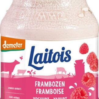 Yoghurt framboos, 500ml. Latois