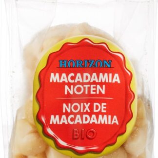 Macadamia noten, 125 gram. Horizon