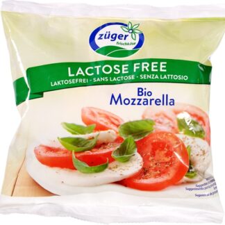 Mozzarella lactose vrij, 100 gram. Züger