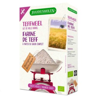 Teffmeel glutenvrij, 300 gram. Joannusmolen