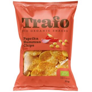 Kikkererwtenchips paprika, 75 gram. Trafo