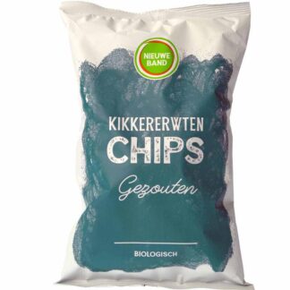 Kikkererwtenchips zeezout, 75 gram. Trafo