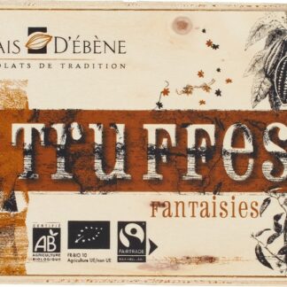 Houtkistje truffels, 130 gram. Palais d'ébène