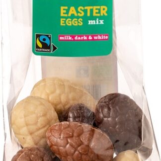 Paaseitjes mix massief, 150 gram. Happy Chocolate