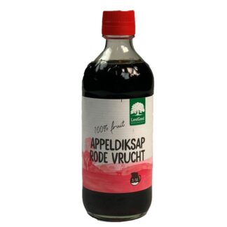 Diksap rode vrucht, 400ml. Landgoed