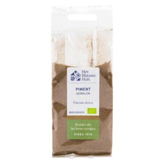 Piment gemalen, 15 gram. Het Blauwe Huis