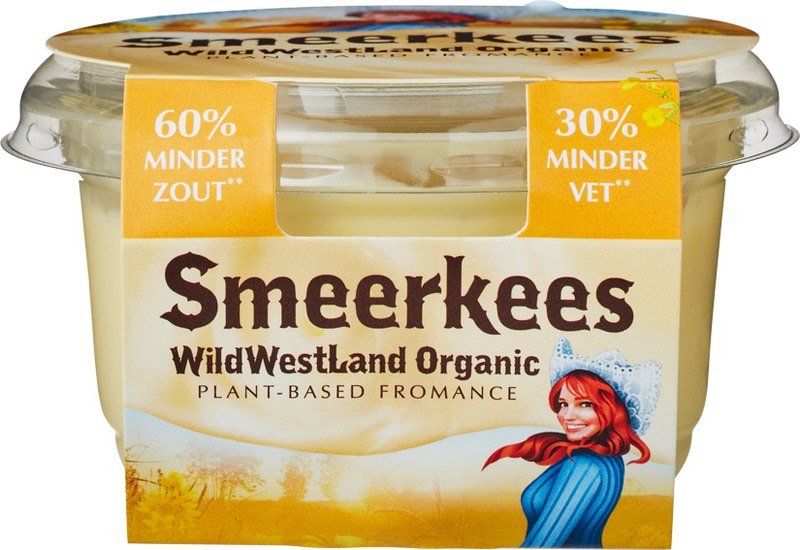 Smeerkees plantaardige smeerkaas 170 gram. WildWestLand