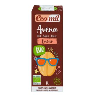 Haverdrank met cacao, 1 liter. Ecomil