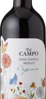 Rode wijn Nero D'Avola, merlot, 75ml. Bel Campo