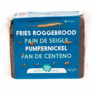 Fries roggebrood, 500 gram. Terrasana